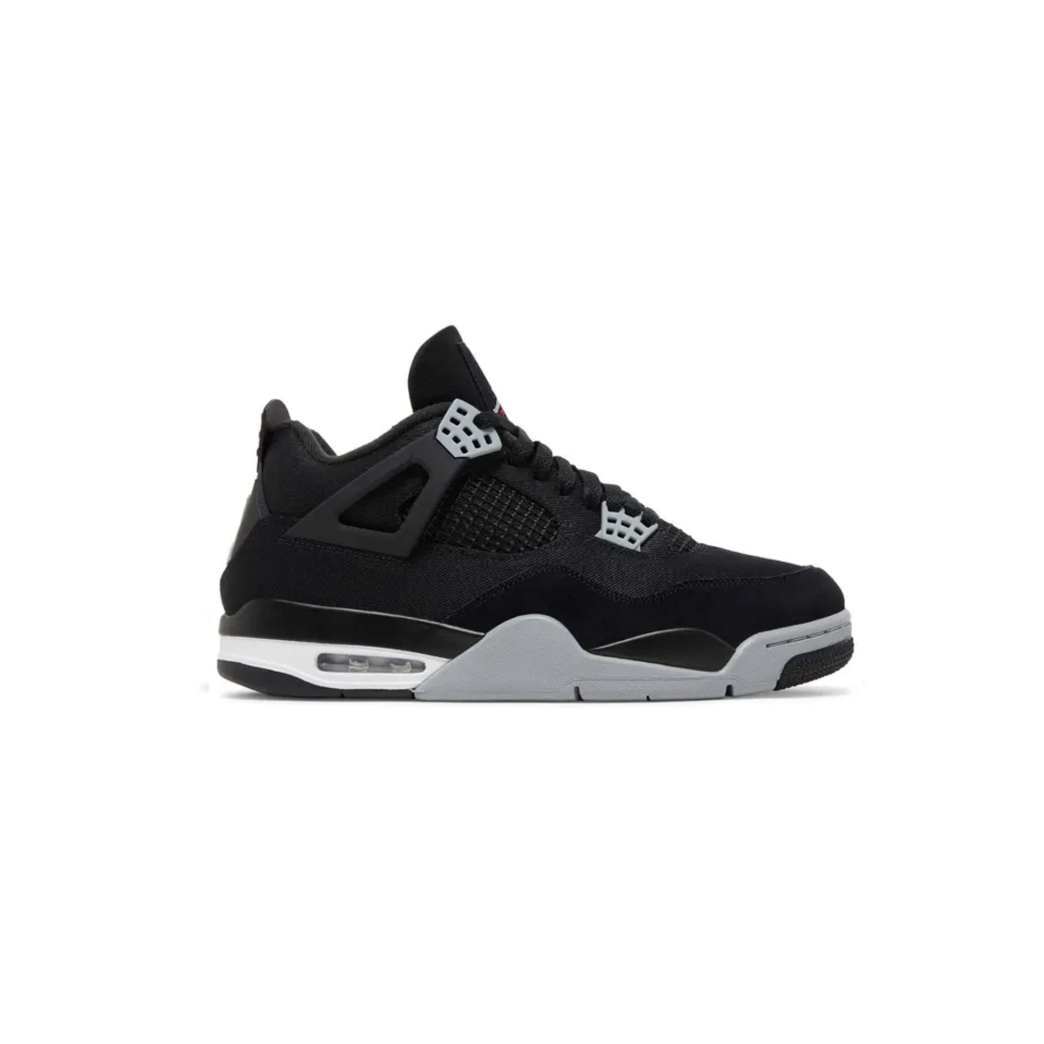 Jordan 4 Retro SE Black Canvas – Silhouette Sneakers & Art