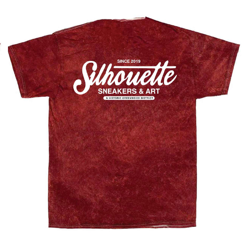 Silhouette Staple Tee, Wine - PRESALE ONLY