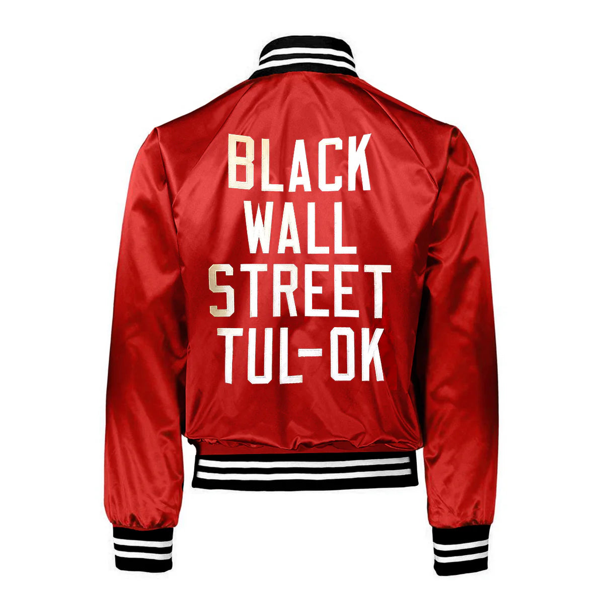 Classic Black Wall Street Bomber II (Red)