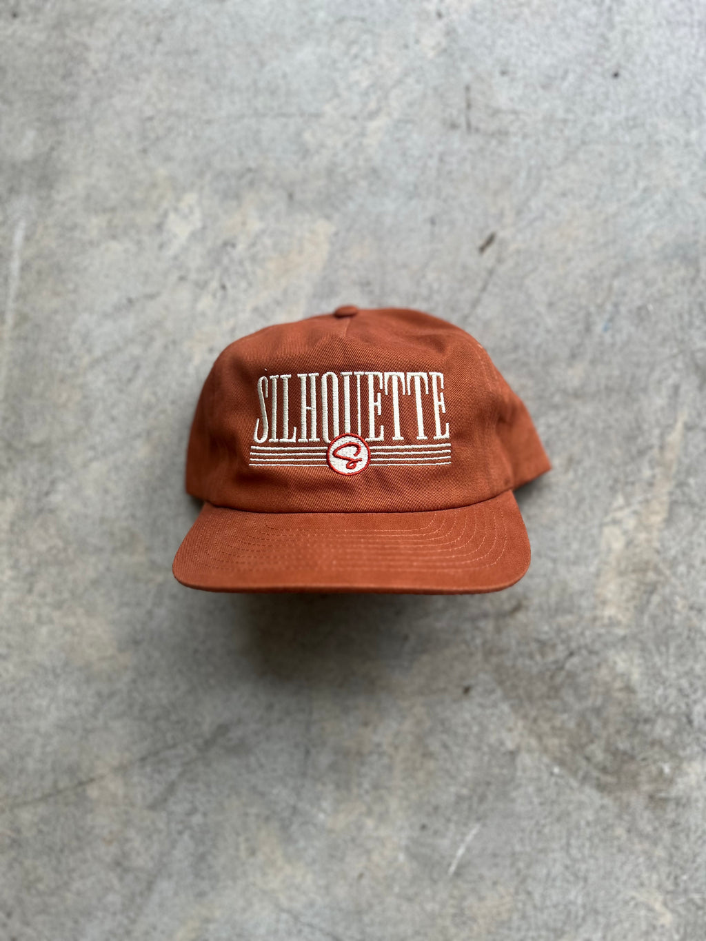 Silhouette Rust Hat