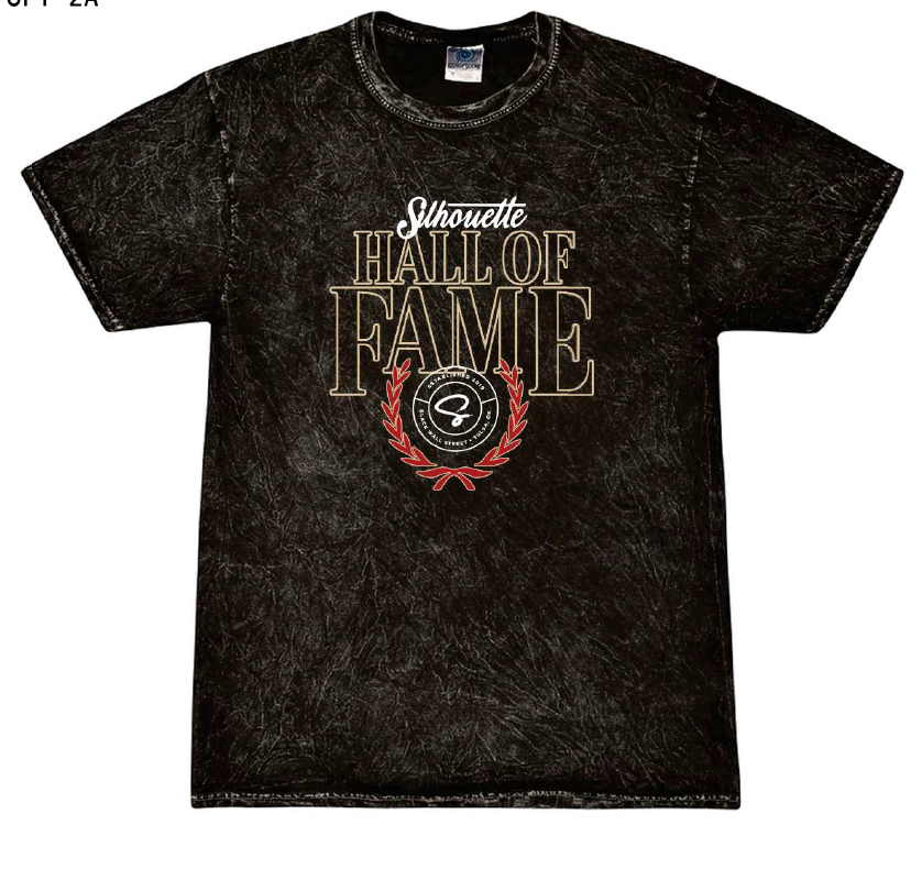 Silhouette Hall of Fame Tee - PRESALE ONLY