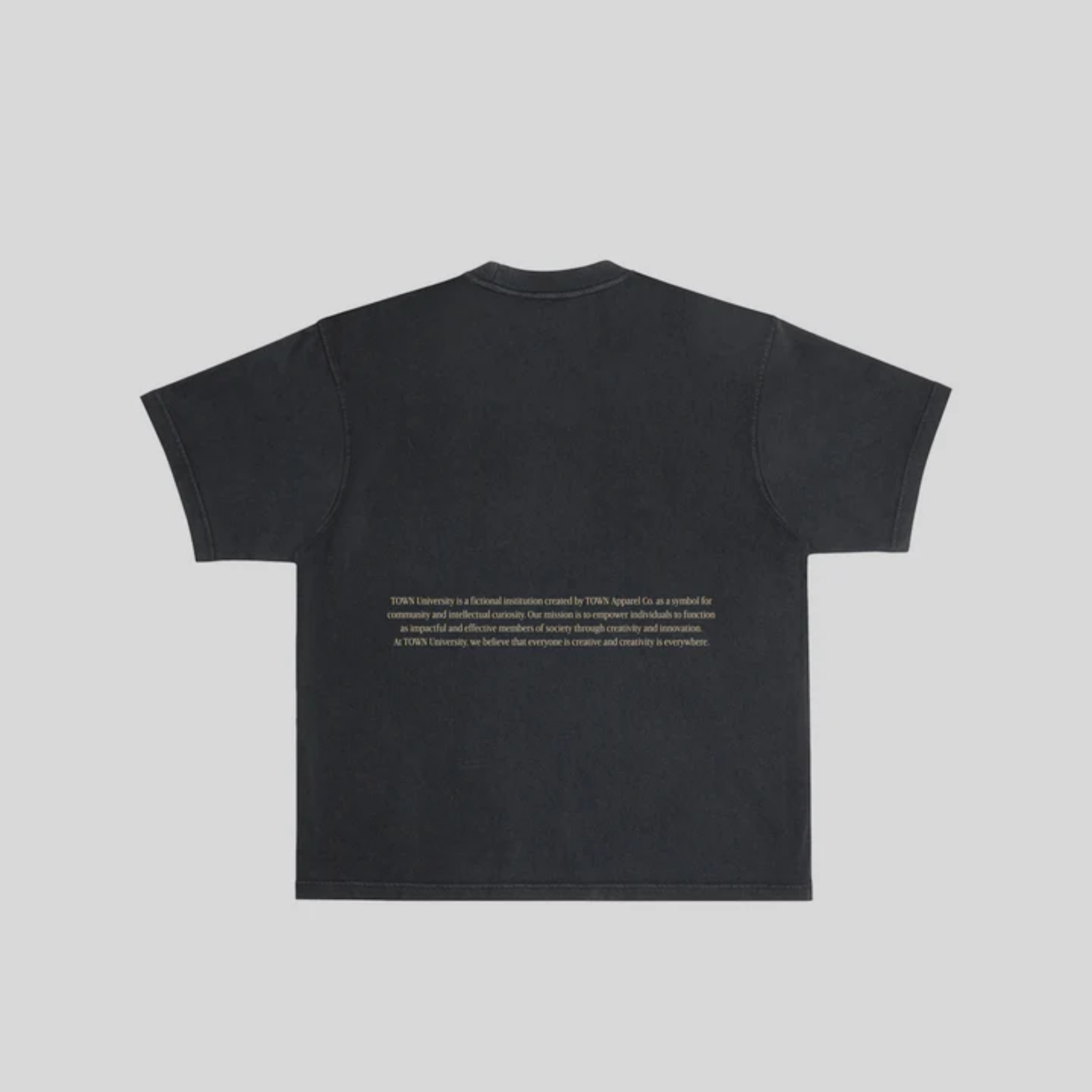 'TOWN  UNIVERSITY'  Campus Tee