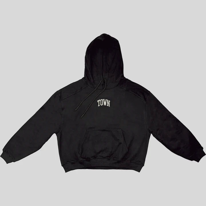 TOWN Apparel Staple Hoodie Black
