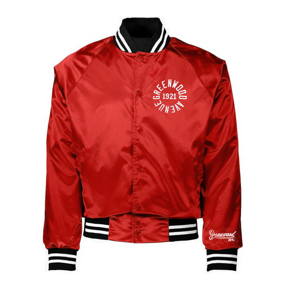 Classic Black Wall Street Bomber II (Red)