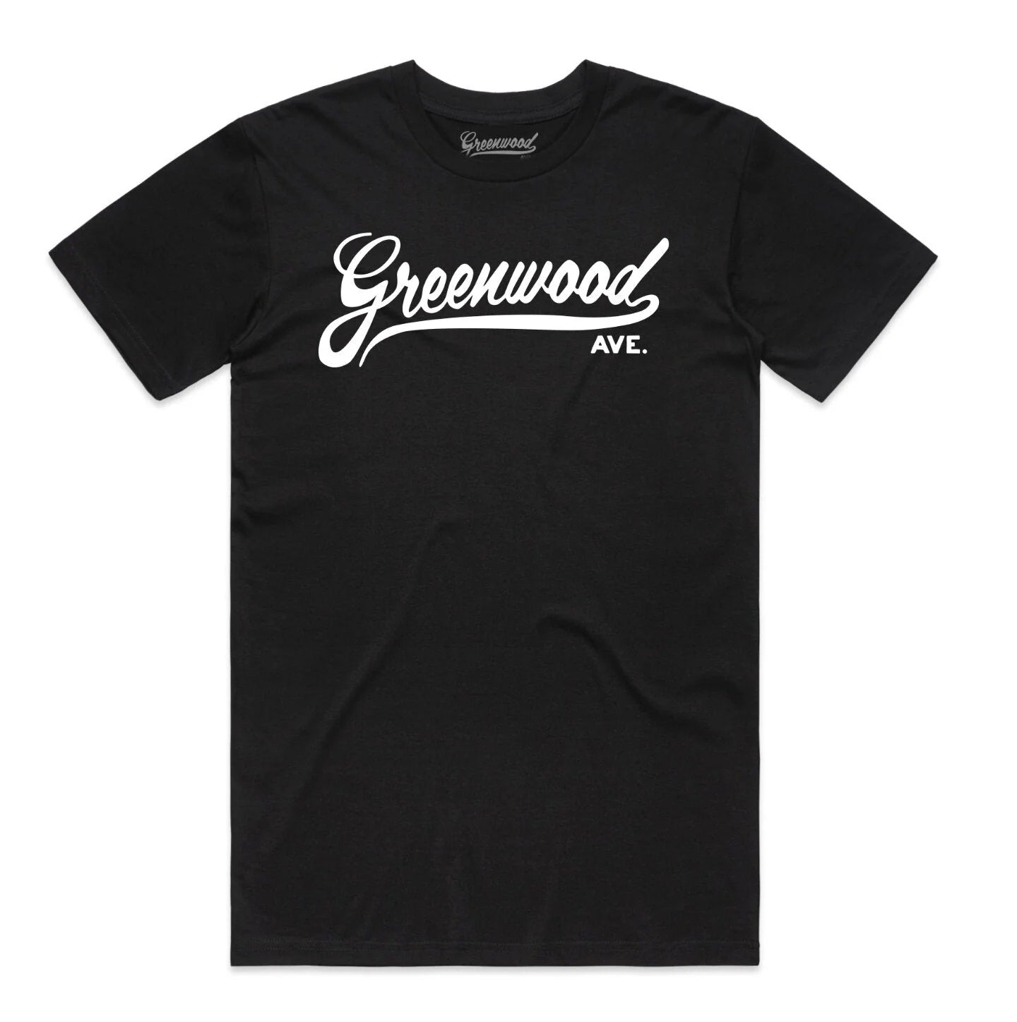 Greenwood Ave. Signature Tee (Black)